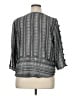 Fred David Gray 3/4 Sleeve Blouse Size XL - photo 2