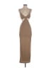 Shein Tan Cocktail Dress Size 4 - photo 1