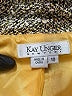 Kay Unger Tweed Gold Jacket Size 10 - photo 6
