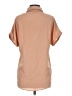 Shein 100% Polyester Solid Tan Short Sleeve Blouse Size XS - photo 2