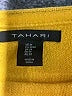Tahari Yellow Pullover Sweater Size M - photo 7