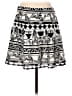 Express 100% Cotton Graphic Black Casual Skirt Size 12 - photo 2