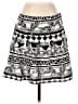 Express 100% Cotton Graphic Black Casual Skirt Size 12 - photo 1