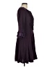 CHRIS McLaughlin Purple Casual Dress Size 8 - photo 4