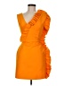 MSGM Orange Cocktail Dress Size L - photo 1