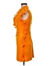 MSGM Orange Cocktail Dress Size L - photo 5