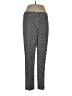 Talbots Print Gray Casual Pants Size 10 - photo 1