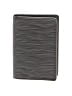 Louis Vuitton Gray Black Epi Leather Card Holder One size - photo 1
