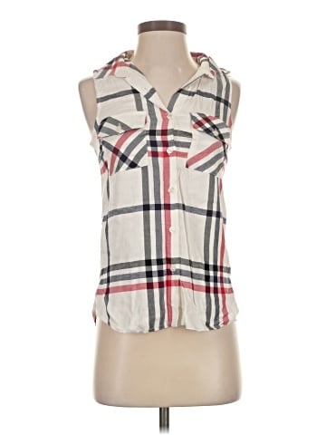 Stoosh Sleeveless Button-Down Shirt (view 1)