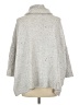 Ann Taylor LOFT Silver Turtleneck Sweater Size L - photo 2
