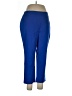 So Slimming by Chico's Color Block Blue Active Pants Size L - photo 1