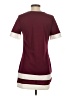 Shein Color Block Burgundy Casual Dress Size 4 - photo 2