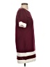 Shein Color Block Burgundy Casual Dress Size 4 - photo 4