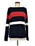 Lauren Jeans Co. Stripes Blue Pullover Sweater Size L - photo 1