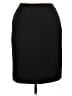 Kasper 100% Polyester Solid Black Formal Skirt Size 14 (petite) - photo 1