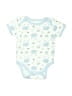 Baby Gear Blue Short Sleeve Onesie Size 0-3 mo - photo 1