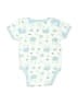 Baby Gear Blue Short Sleeve Onesie Size 0-3 mo - photo 2