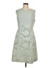 Reiss 100% Polyester Gray Green Cocktail Dress Size 10 - photo 1