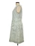 Reiss 100% Polyester Gray Green Cocktail Dress Size 10 - photo 5