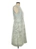 Reiss 100% Polyester Gray Green Cocktail Dress Size 10 - photo 4