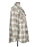 Altar'd State 100% Polyester Plaid Ivory Jacket Size L - photo 4