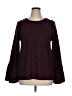 Lucky Brand Burgundy Pullover Sweater Size XL - photo 1