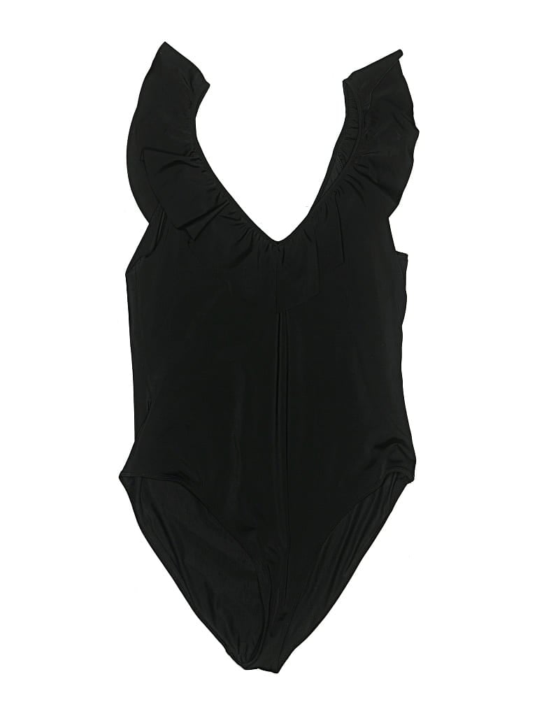 Pre-owned Wilfred One Piece Swimsuit In Black