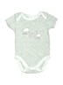 Little Beginnings Green Short Sleeve Onesie Size 0-3 mo - photo 1