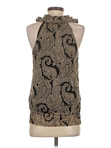 Elena Solano Sleeveless Silk Top (view 2)