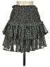 Reset by Jane Polka Dots Black Gray Casual Skirt Size S - photo 1