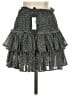 Reset by Jane Polka Dots Black Gray Casual Skirt Size S - photo 2
