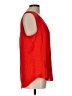 Banana Republic 100% Polyester Red Sleeveless Blouse Size L - photo 4