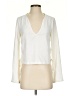 Zara Ivory Long Sleeve Blouse Size XS - photo 1