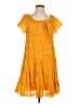 Max Studio Yellow Casual Dress Size XS - photo 1