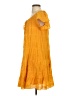 Max Studio Yellow Casual Dress Size XS - photo 5