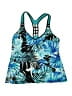ZeroXposur Tropical Blue Swimsuit Top Size XL - photo 1
