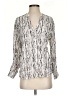 Soft Joie 100% Rayon Silver 3/4 Sleeve Blouse Size S - photo 1