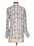 Soft Joie 100% Rayon Silver 3/4 Sleeve Blouse Size S - photo 2