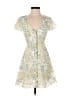 Wilfred Paisley Ivory Casual Dress Size 00 - photo 1