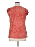 Roz & Ali Red Short Sleeve Blouse Size 1X - photo 2