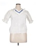 Unbranded White Short Sleeve Blouse Size XL (estimated) - photo 1
