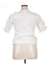 Unbranded White Short Sleeve Blouse Size XL (estimated) - photo 2