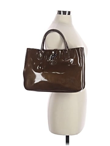 Longchamp Leather Tote - back