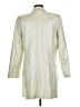 Moshita Metallic Silver Raincoat Size 12 - photo 2