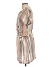 RD Style 100% Viscose Stripes Tan Casual Dress Size L - photo 5