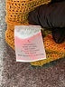 Pinque 100% Acrylic Orange Cardigan Size L - photo 8