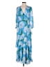 Taylor 100% Polyester Blue Cocktail Dress Size 3 - photo 1