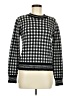 Philosophy Republic Clothing Checkered-gingham Black Pullover Sweater Size M - photo 1