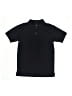 Chaps 100% Polyester Black Short Sleeve Top Size 10 - 12 - photo 1