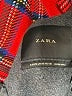 Zara Plaid Red Coat Size XS - photo 6